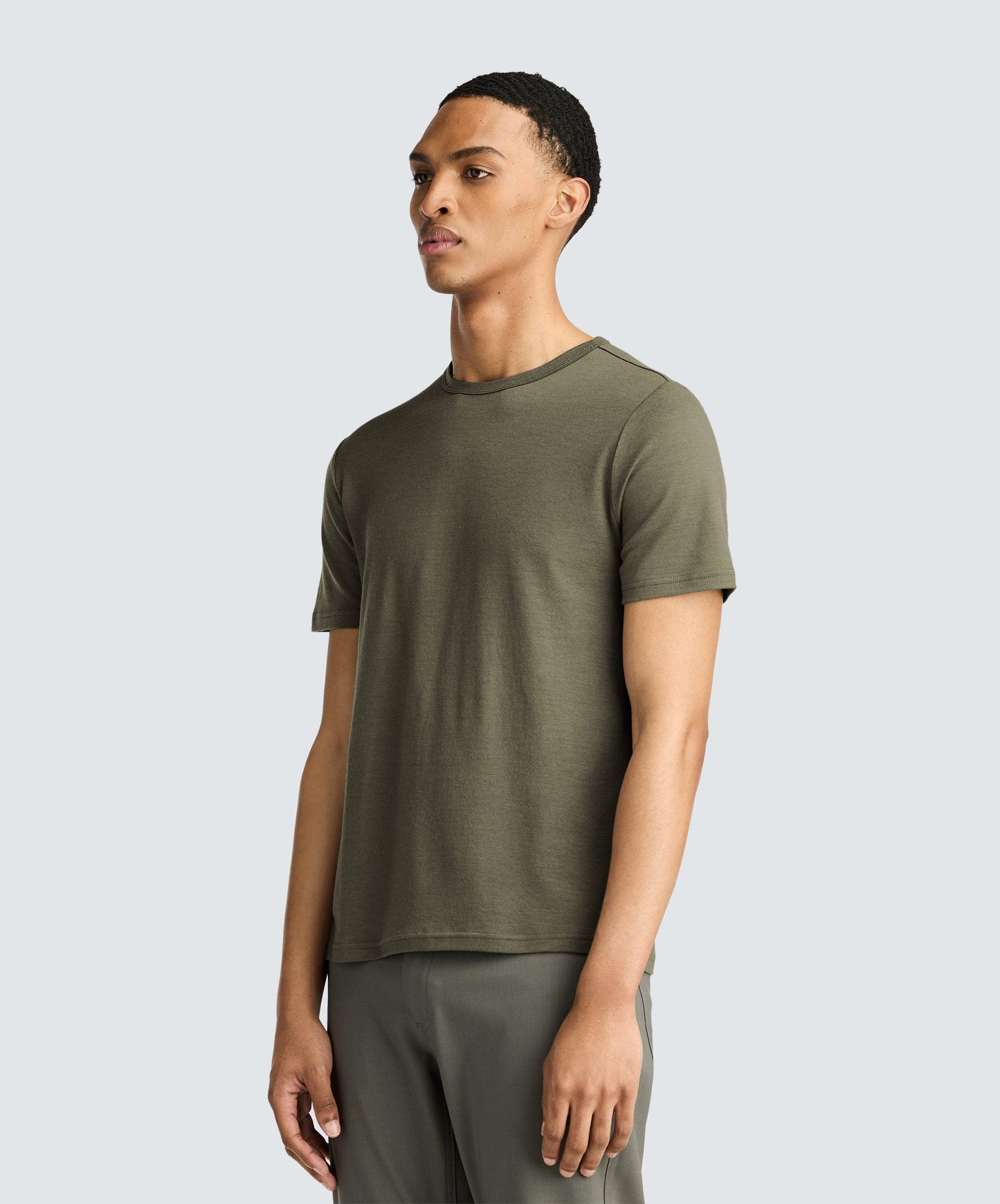 Men's Merino Crew Neck T-Shirt