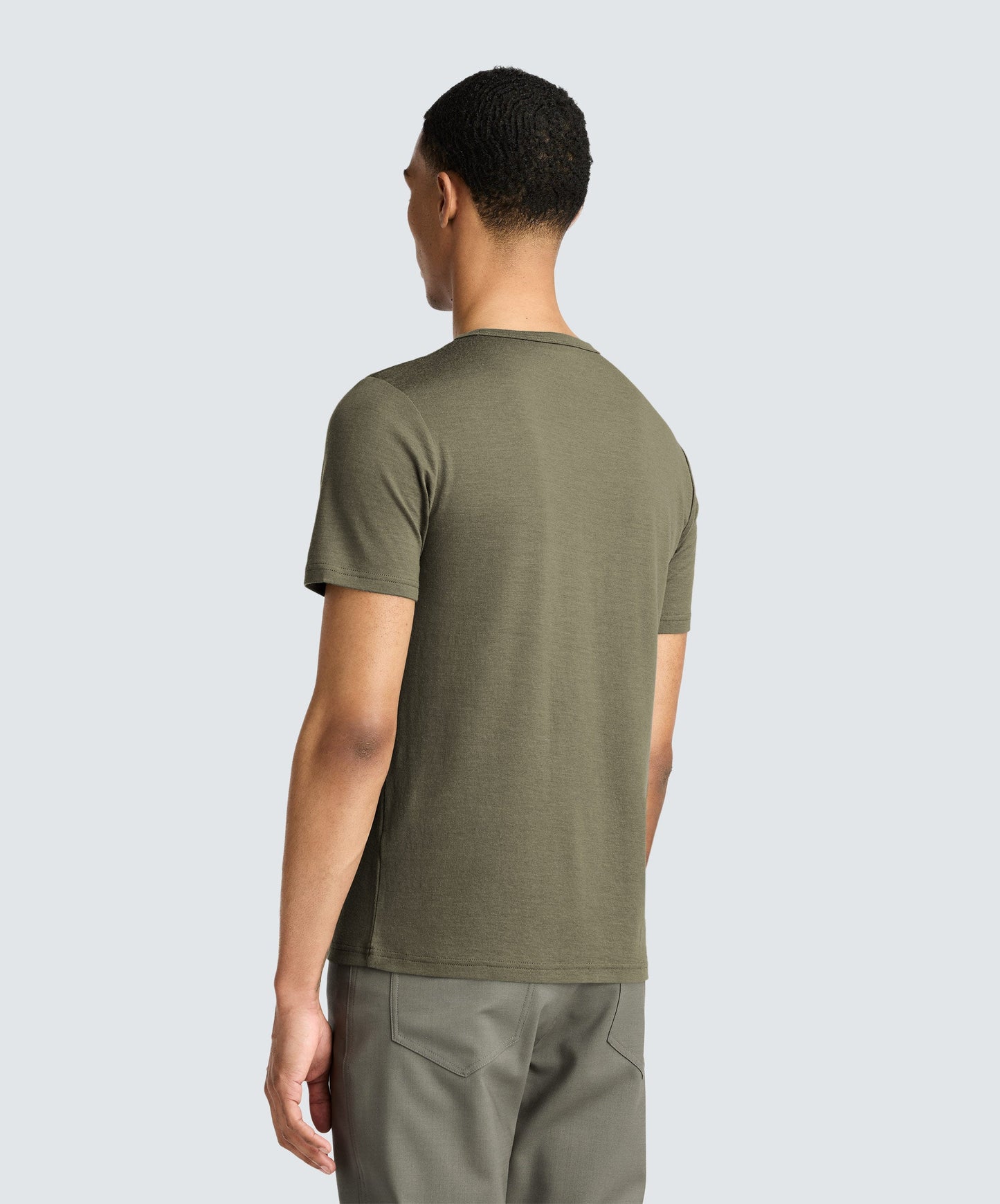 Men's Merino Crew Neck T-Shirt