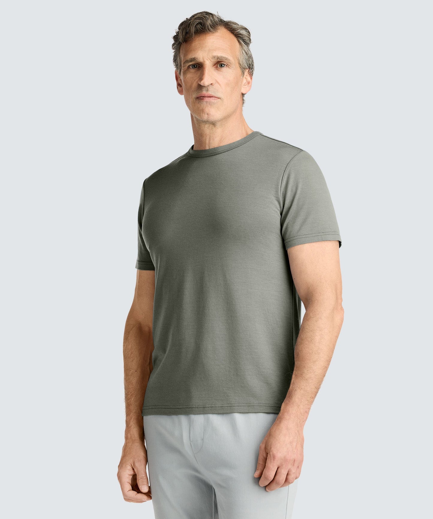 Men's Merino Crew Neck T-Shirt