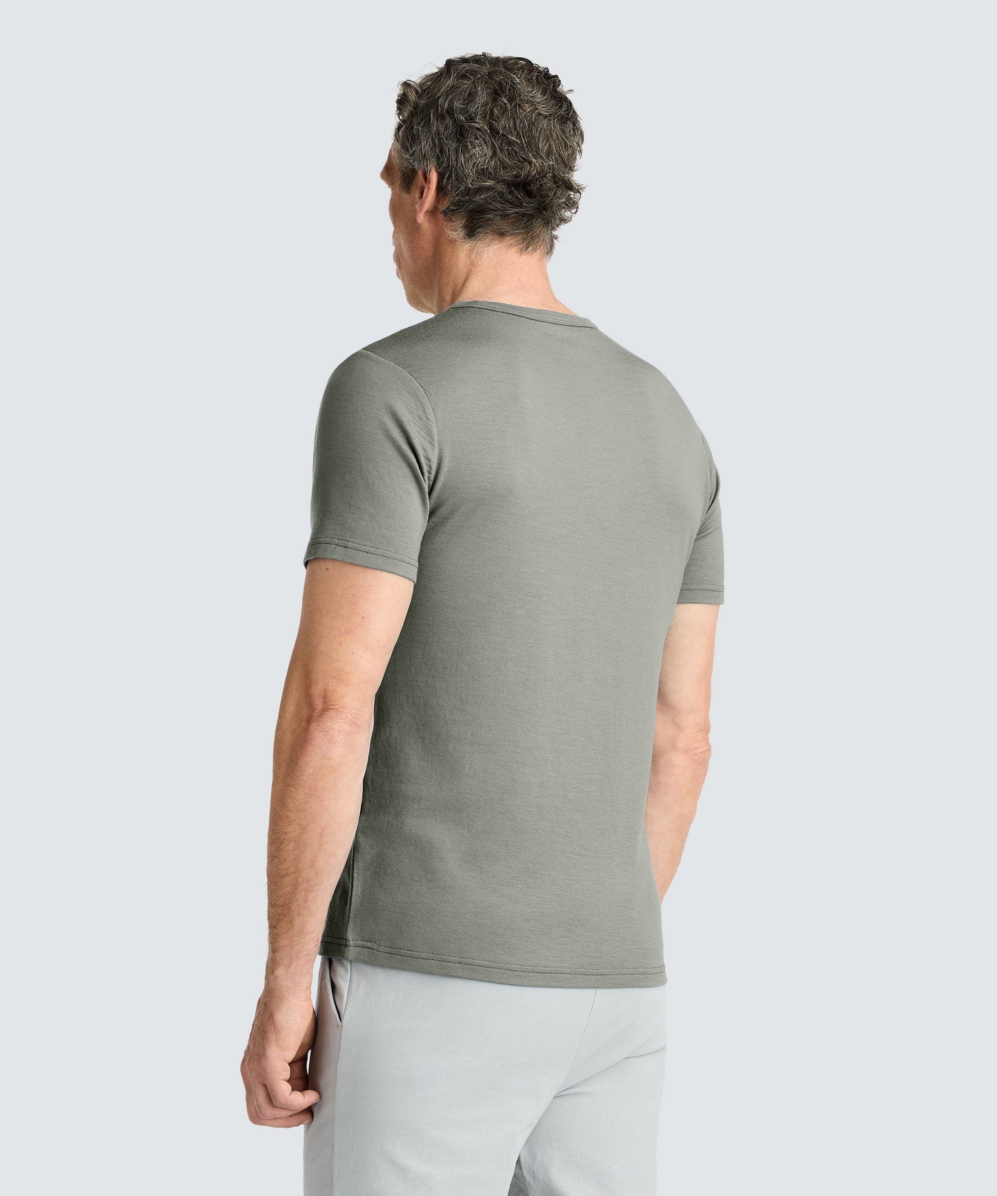 Men's Merino Crew Neck T-Shirt